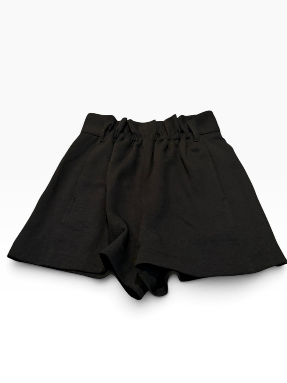 WILFRED black high waisted shorts